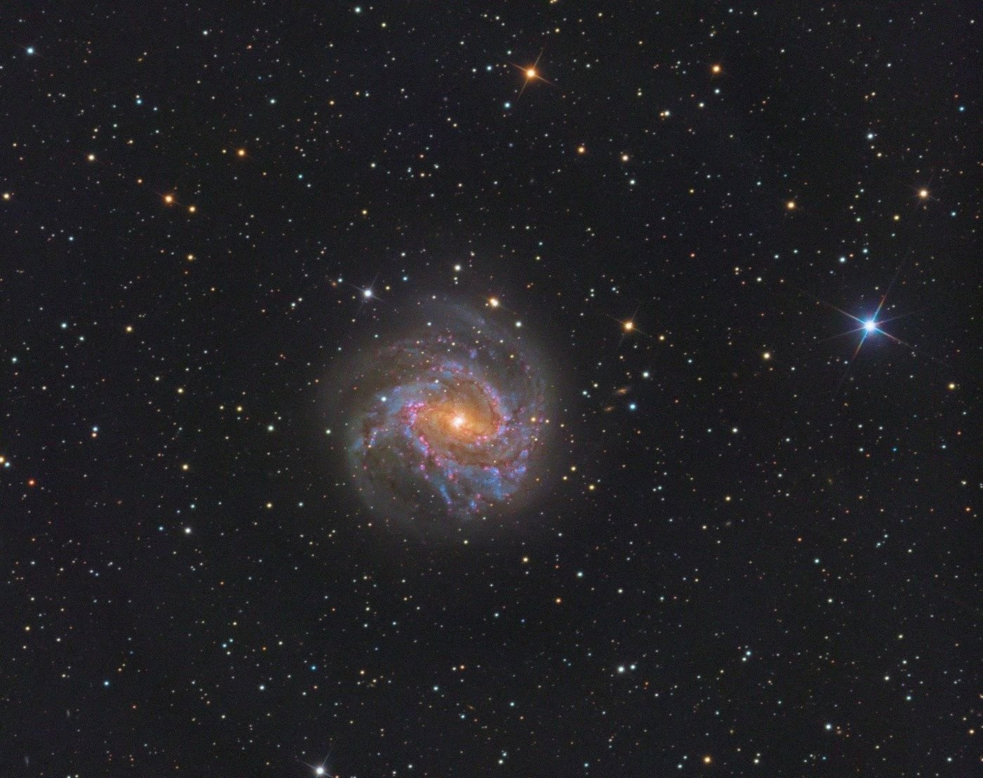 The Southern Pinwheel Galaxy (M83)