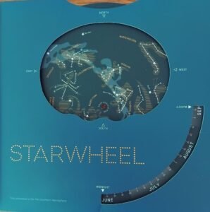 Southern Hemisphere starwheel with Aboriginal constellations